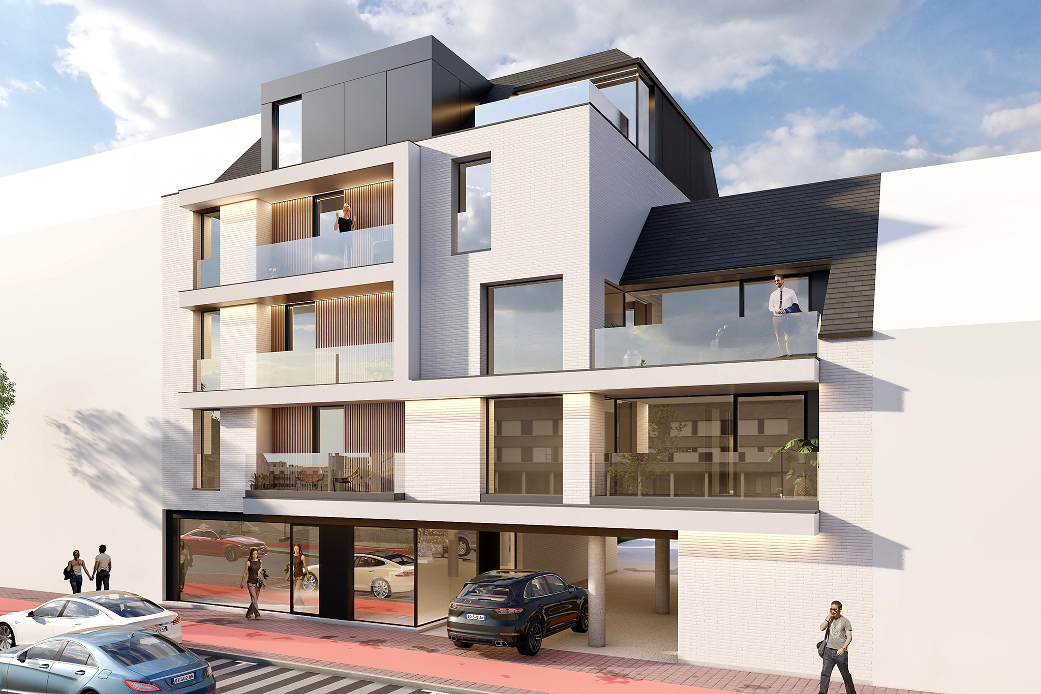 Residentie HOX — appartementen in Roeselare