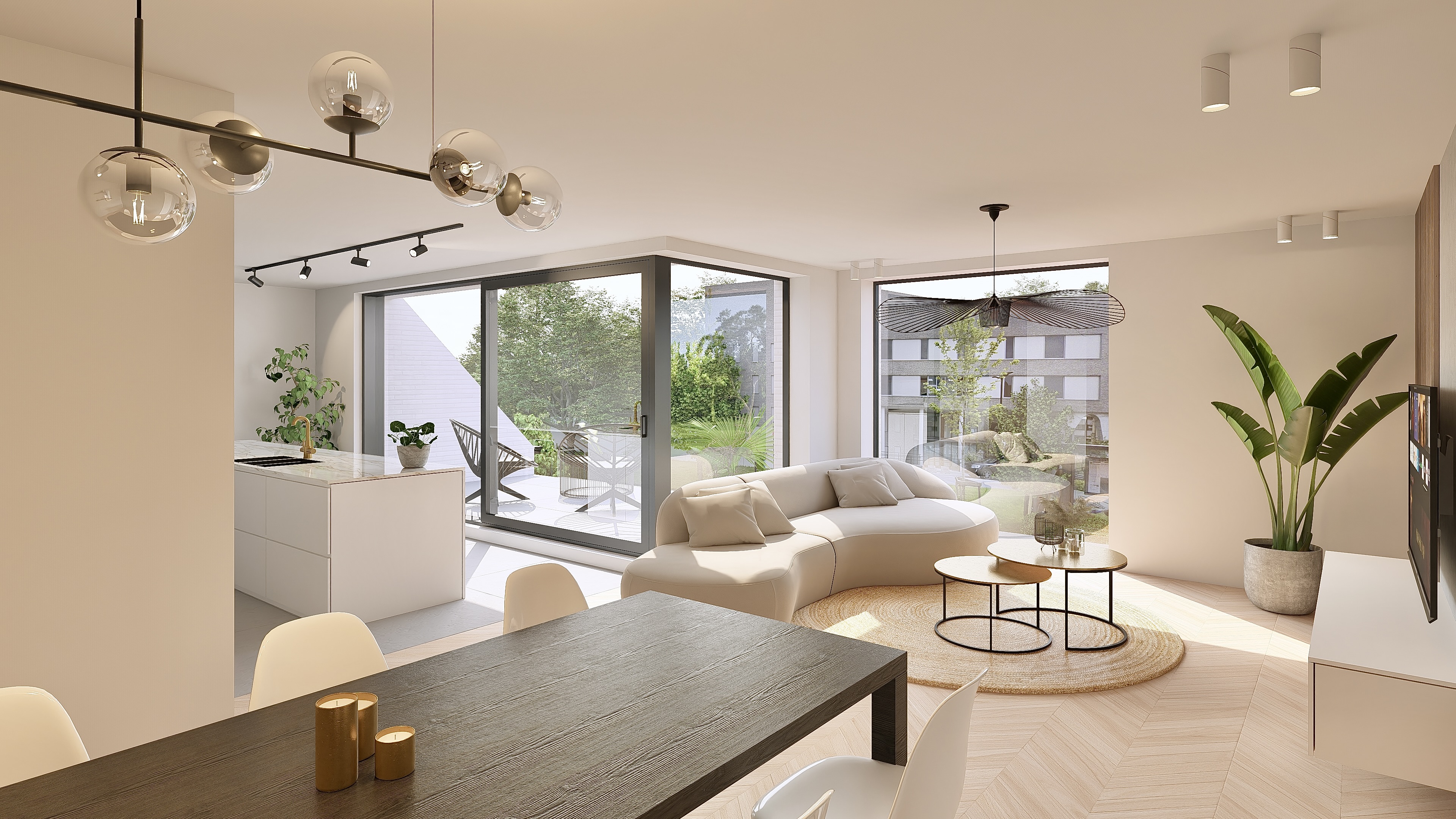 Residentie HOX — lichtrijke leefruimte met terras